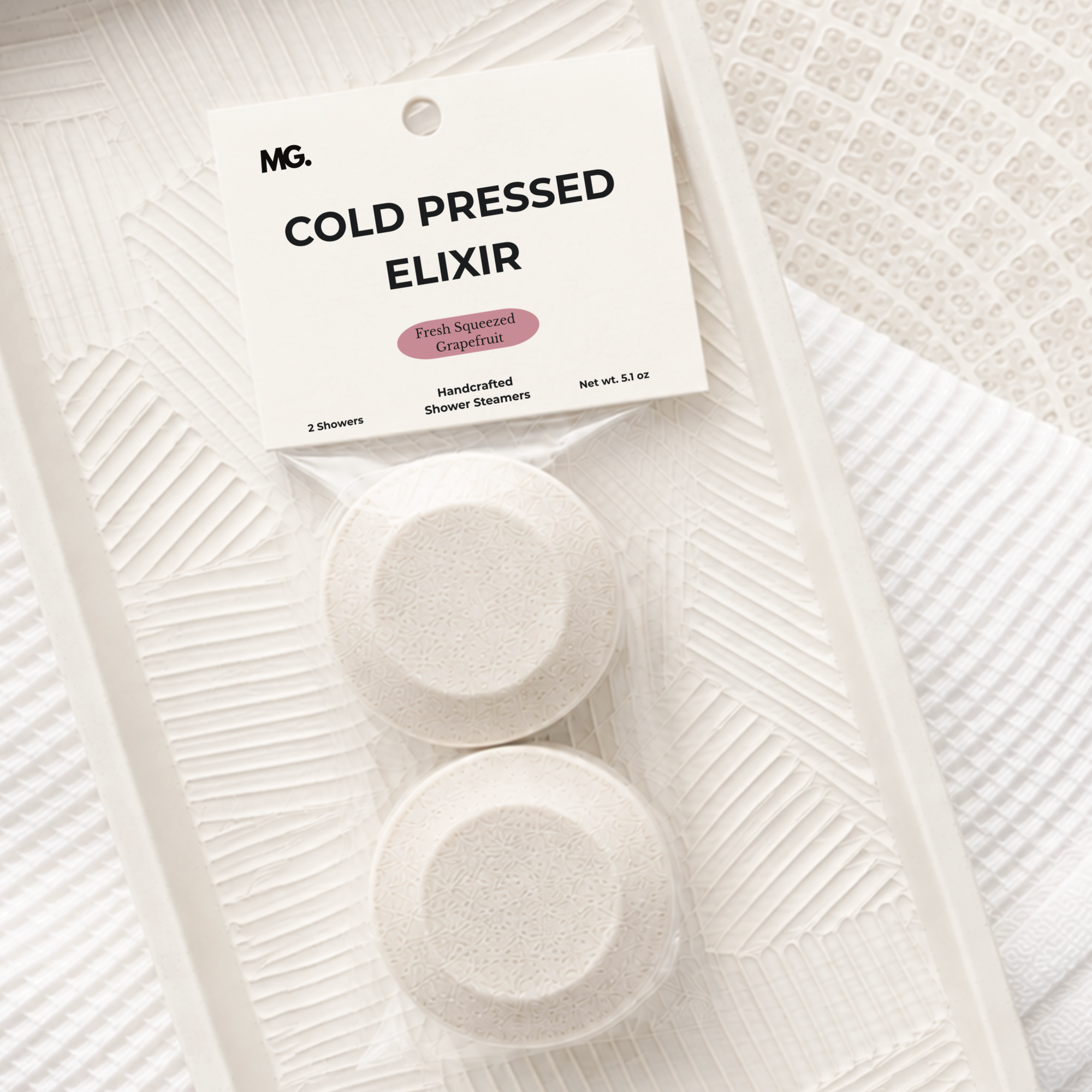 Cold Pressed Elixir Shower Steamer